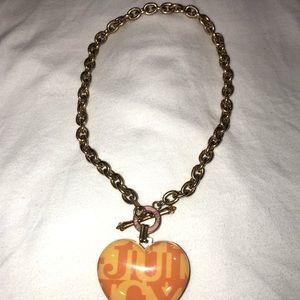 Reversible Gold/Black/Pink Juicy Couture Choker